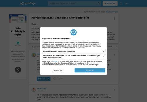 
                            3. Moviestarplanet?! Kann mich nicht einloggen! (Computer, Login ...
