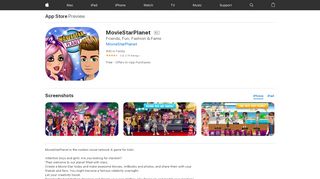 
                            11. MovieStarPlanet on the App Store - iTunes - Apple