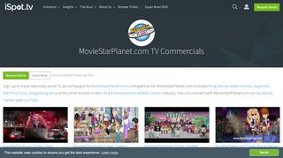 
                            13. MovieStarPlanet.com TV Commercials - iSpot.tv