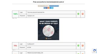 
                            3. moviestarplanet.com.tr - free accounts, logins and passwords