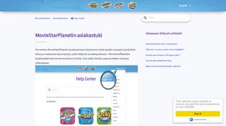 
                            7. MovieStarPlanetin asiakastuki – MovieStarPlanet