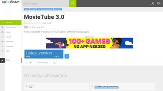 
                            7. MovieTube 3.0 3.0.2 for Android - Download - Movietube 3 0