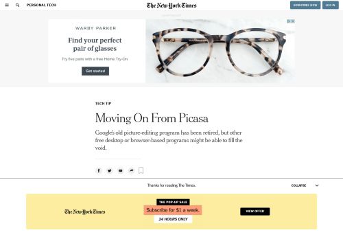 
                            11. Moving On From Picasa - The New York Times