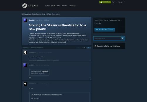 
                            4. Moving the Steam authenticator to a new phone. :: Help and Tips ...