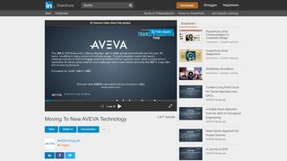 
                            4. Moving To New AVEVA Technology - SlideShare