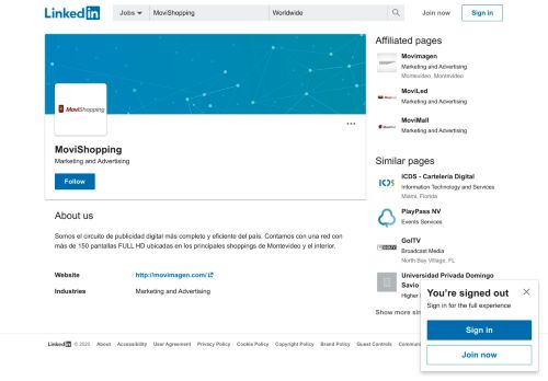 
                            8. MoviShopping | LinkedIn