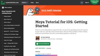 
                            3. Moya Tutorial for iOS: Getting Started | raywenderlich.com