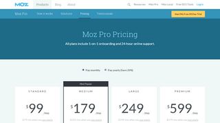 
                            4. Moz - Moz Pro Pricing