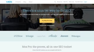 
                            2. Moz - SEO Software, Tools & Resources for Smarter Marketing