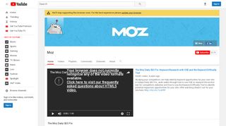 
                            6. Moz - YouTube