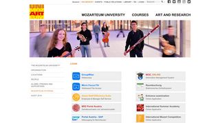 
                            1. Mozarteum - Login
