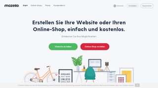 
                            3. Mozello - der schnellste Weg zu Ihrer Website