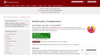 
                            13. Mozilla Firefox, Portable Edition | PortableApps.com