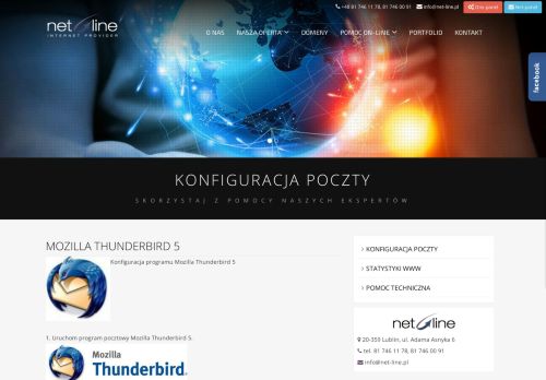 
                            11. Mozilla Thunderbird 5 - Net Line