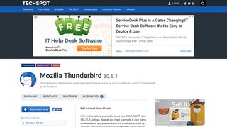 
                            11. Mozilla Thunderbird 60.5.1 Download - TechSpot