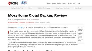 
                            12. MozyHome Cloud Backup Review - IGN