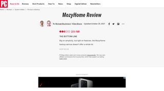 
                            10. MozyHome Review & Rating | PCMag.com