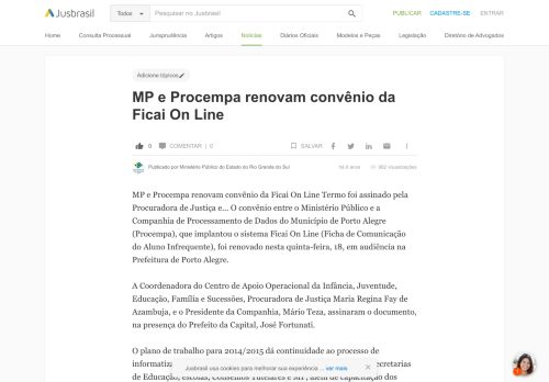 
                            11. MP e Procempa renovam convênio da Ficai On Line