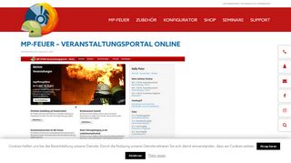 
                            13. MP-FEUER – Veranstaltungsportal online – MP-FEUER