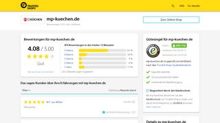 
                            10. mp-kuechen.de Bewertungen & Erfahrungen | Trusted Shops