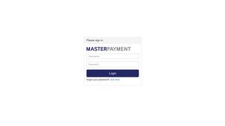 
                            1. MP Login - Masterpayment