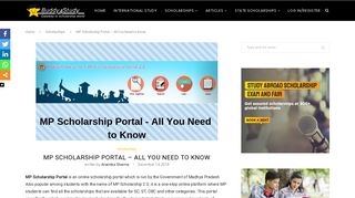 
                            5. MP Scholarship Portal: Scholarship List, Dates, Application, Key ...