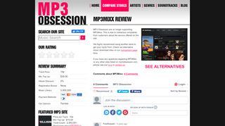 
                            8. MP3Mixx Review | MP3 Obsession