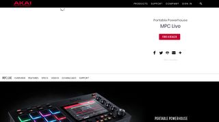 
                            3. MPC Live - Akai