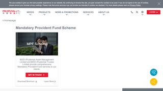 
                            7. MPF | Employee Benefits | Prudential