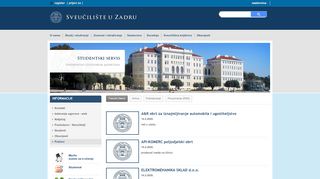 
                            10. MPG d.o.o. (ZA GOSPIĆ!!!) > Sveučilište u Zadru - Student servis - UniZD