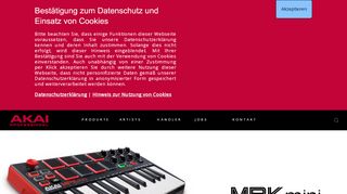 
                            4. MPK Mini MKII | Keyboard Controller, Pad Controller| akaipro.de