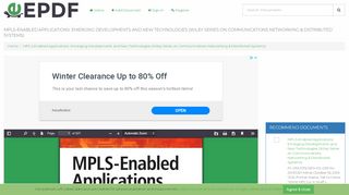 
                            9. MPLS-Enabled Applications: Emerging Developments and New ...