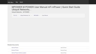 
                            9. MPOWER M POWER User Manual mFi mPower | Quick Start Guide ...