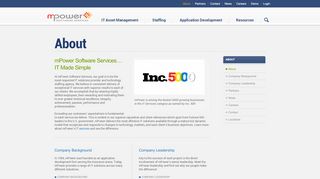 
                            7. mPower Software Services | Information Technology Made Simple