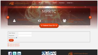 
                            1. MPRTC - MPRTC - MPRTC Recruitment