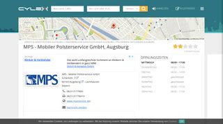 
                            6. MPS - Mobiler Polsterservice GmbH in Augsburg Lechhausen ...
