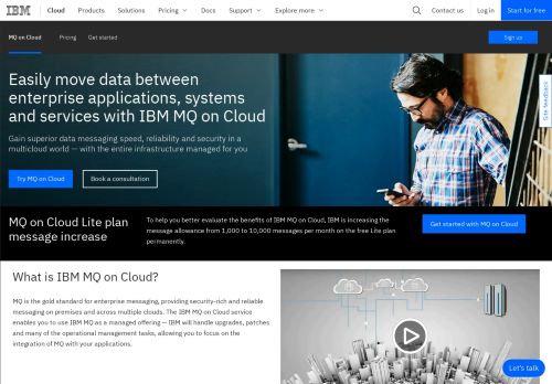 
                            9. MQ on Cloud - Overview | IBM