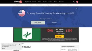 
                            7. Mr Green Review & Bonus Promo Code for the UK - Gambling.com