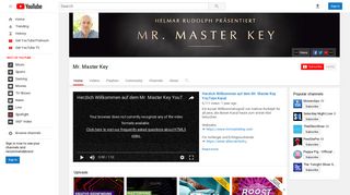 
                            5. Mr. Master Key - YouTube