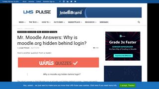 
                            12. Mr. Moodle Answers: Why is moodle.org hidden behind login ...