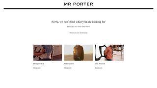 
                            6. MR PORTER: de