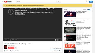 
                            6. Mr. Robot CTF Hacking Walkthrough - Part 1 - YouTube