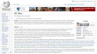 
                            10. Mr. Skin - Wikipedia