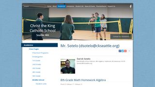 
                            11. Mr. Sotelo (dsotelo@ckseattle.org) | Christ the King Catholic School ...