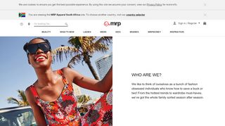 
                            11. MRP Fashion - About Us - MRP.com