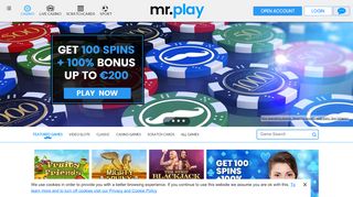 
                            8. mr.play – The Fun Lover's Online Casino