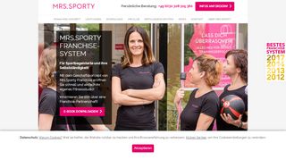 
                            2. Mrs.Sporty Franchise: Ihr Weg zum eigenen Fitnessstudio