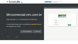 
                            13. Mrvcomercial.mrv.com.br está Fora do Ar?