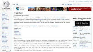 
                            6. M&S Bank - Wikipedia