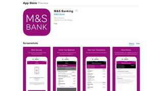 
                            5. M&S Banking on the App Store - iTunes - Apple